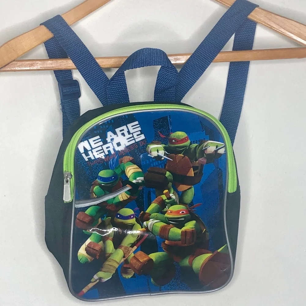 Ninja Turtles we are heroes mini kids backpack